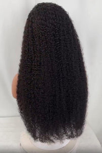 Tight curl Lace wig unit